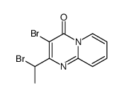 3-溴-2-(1-溴乙基)-4H-吡啶并[1,2-a]嘧啶-4-酮结构式