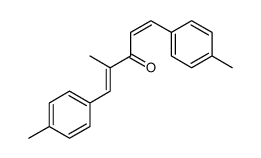 2-methyl-1,5-bis(4-methylphenyl)penta-1,4-dien-3-one结构式