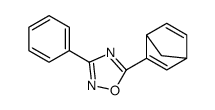 5-(3-bicyclo[2.2.1]hepta-2,5-dienyl)-3-phenyl-1,2,4-oxadiazole Structure