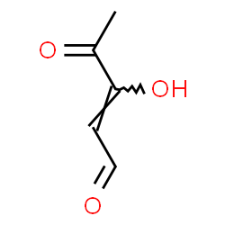 2-Pentenal, 3-hydroxy-4-oxo- (9CI)结构式