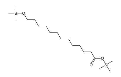 trimethylsilyl 13-trimethylsilyloxytridecanoate Structure