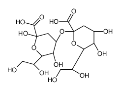 3-deoxyoctulosonic acid-(alpha-2-4)-3-deoxyoctulosonic acid Structure