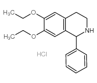 6,7-Diethoxy-1-phenyl-1,2,3,4-tetrahydroisoquinoline hydrochloride Structure