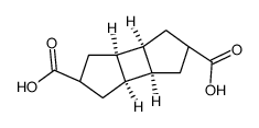 (3aR,3bS,6aR,6bS)-decahydrocyclobuta[1,2:3,4]di[5]annulene-2,5-dicarboxylic acid结构式