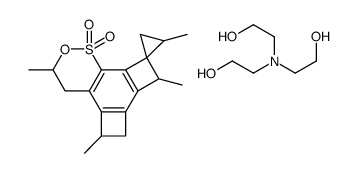 tetrapropylenebenzenesulphonic acid, compound with 2,2',2''-nitrilotriethanol (1:1)结构式