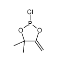 2-chloro-4,4-dimethyl-5-methylidene-1,3,2-dioxaphospholane Structure