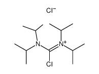 N,N,N',N'-tetraisopropylchloroformamidinium chloride Structure