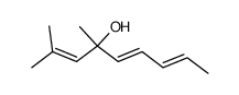 2,4-dimethyl-nona-2,5t,7t-trien-4-ol Structure