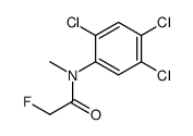 2-Fluoro-N-methyl-2',4',5'-trichloroacetanilide Structure