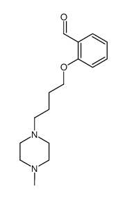 2-[4-(4-Methyl-piperazin-1-yl)-butoxy]-benzaldehyde Structure