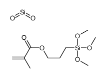 dioxosilane,3-trimethoxysilylpropyl 2-methylprop-2-enoate结构式