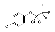 1-chloro-4-(1,1-dichloro-2,2,2-trifluoroethoxy)benzene Structure