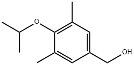 [3,5-Dimethyl-4-(propan-2-yloxy)phenyl]methanol结构式