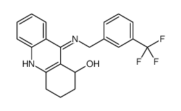 9-[[3-(trifluoromethyl)phenyl]methylamino]-1,2,3,4-tetrahydroacridin-1-ol Structure