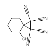 Spiro[2.5]octane-1,1,2,2-tetracarbonitrile,4-methyl- Structure