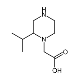 2-(2-propan-2-ylpiperazin-1-yl)acetic acid Structure