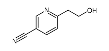 3-Pyridinecarbonitrile,6-(2-hydroxyethyl)-(9CI) structure