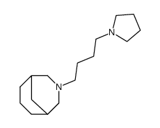 3-(4-pyrrolidino-butyl)-3-aza-bicyclo[3.3.1]nonane结构式