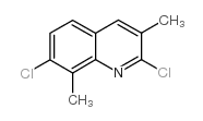 2,7-Dichloro-3,8-dimethylquinoline Structure