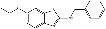 6-Ethoxy-N-(pyridin-2-ylmethyl)-1,3-benzothiazol-2-amine Structure