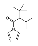 1-imidazol-1-yl-3,3-dimethyl-2-propan-2-ylbutan-1-one Structure
