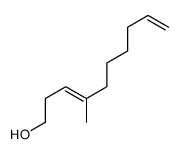 4-methyldeca-3,9-dien-1-ol结构式