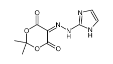 isopropylidene 2-imidazolylhydrazonomalonate结构式