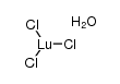 lutetium(III) chloride hydrate Structure
