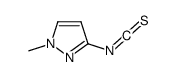 1H-Pyrazole,3-isothiocyanato-1-methyl-(9CI) Structure