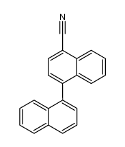 4-Cyano-1,1'-dinaphthyl结构式