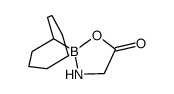 (1R,5S)-94-boraspiro[bicyclo[3.3.1]nonane-9,2'-[1,3,2]oxazaborolidin]-5'-one Structure