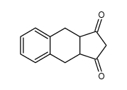 4,9-tetrahydrobenzo[f]indan-1,3-dione结构式