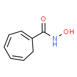 alpha-Cycloheptatrienecarbohydroxamic acid (6CI)结构式