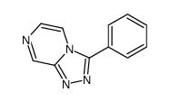 3-Phenyl[1,2,4]triazolo[4,3-a]pyrazine结构式