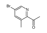 1-(5-bromo-3-methylpyridin-2-yl)ethanone picture