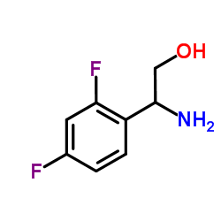 2-Amino-2-(2,4-difluorophenyl)ethanol Structure