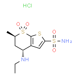 dorzolamide hydrochloride structure