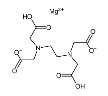 Ethylenediaminetetraacetic acid, magnesium salt结构式
