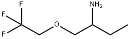 1-(2,2,2-三氟乙氧基)丁-2-胺结构式