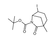 Tert-Butyl 4-Iodo-1-Methyl-7-Oxo-6-Azabicyclo[3.2.1]Octane-6-Carboxylate Structure