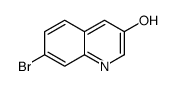 7-bromoquinolin-3-ol structure