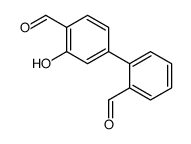 4-(2-formylphenyl)-2-hydroxybenzaldehyde Structure