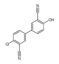 5-(4-chloro-3-cyanophenyl)-2-hydroxybenzonitrile结构式