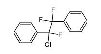 (1-chloro-1,2,2-trifluoroethane-1,2-diyl)dibenzene结构式