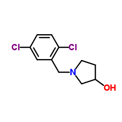 1-(2,5-Dichlorobenzyl)-3-pyrrolidinol结构式