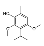 2,4-dimethoxy-6-methyl-3-propan-2-ylphenol结构式