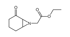 ethyl 2-(2-oxo-7-azabicyclo[4.1.0]heptan-7-yl)acetate结构式