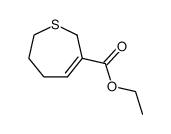 ethyl 2,5,6,7-tetrahydrothiepine-3-carboxylate结构式