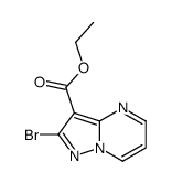 Ethyl 2-broMopyrazolo[1,5-a]pyriMidine-3-carboxylate Structure