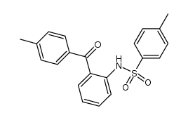 2-N-(p-methylbenzenesulfonyl)amino-4'-methyl-benzophenone结构式